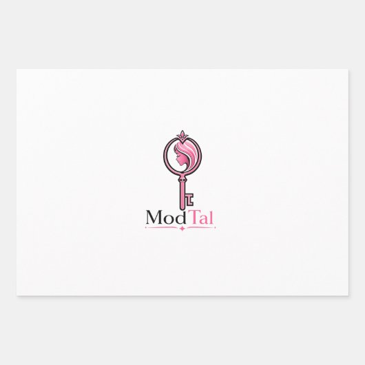 ModTal Inpakpapier (Modela Talenta Merk) Vel (Voorkant)