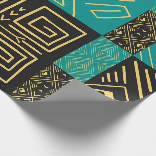 modulair Afrikaans Cadeaupapier (Hoek)