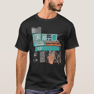 Modulair Synthesizer Fan Design T-shirt