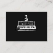 Modulair synthesizer Keyboard Music Producent Cat  Visitekaartje (Voorkant)