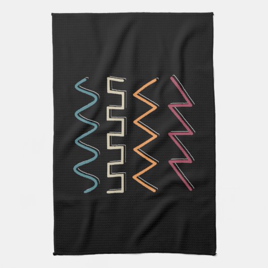 Modulair Synthesizer Waveform Syndroom Theedoek (Verticaal)