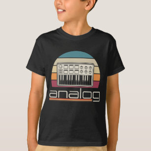 Modulair synthesizer-zuur analoog synthesearts t-shirt