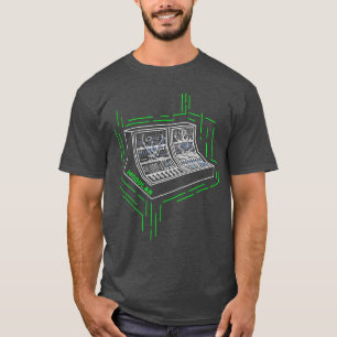 modulaire Analoge Synthesizergerechte Golfvormen S T-shirt
