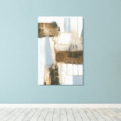 Modulaire indeling I Canvas Afdruk (Insitu (Houten vloer))