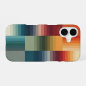 Modulaire Retro Lay-out iPhone 16 Hoesje (Achterkant horizontaal)