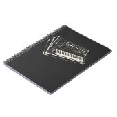 Modulaire synthesizer Analoge Retro Electronic Mus Notitieboek (Linkerzijde)
