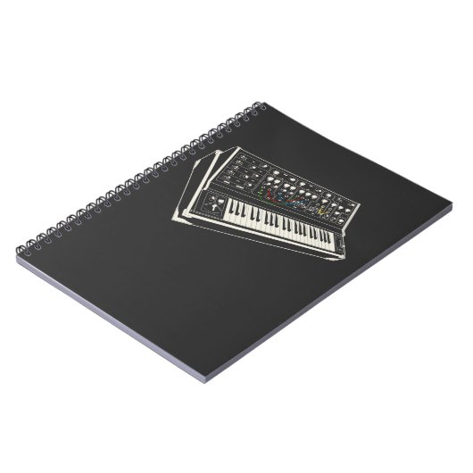 Modulaire synthesizer Analoge Retro Electronic Mus Notitieboek (Linkerzijde)