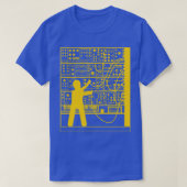 Modulaire synthesizer Lover 2 T-shirt (Design voorkant)