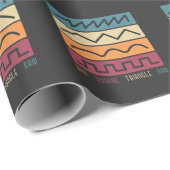 Modulaire synthesizer Synth  analoge golfvorm Cadeaupapier (Rol Hoek)