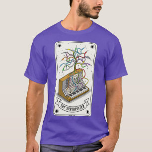 Modulaire synthesizer Tarot Kaart 1 T-shirt