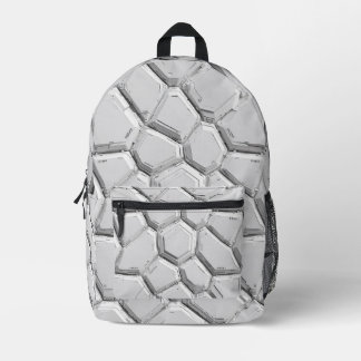 Modular Armor White Backpack Bedrukte Rugzak