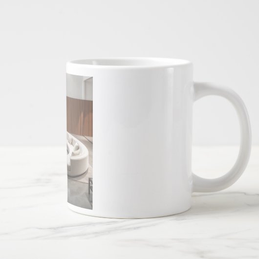 Modular Deep-Seated Sectional Versatile Comfort an Grote Koffiekop (Rechts)