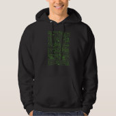 Modular Synthesizer Eurorack Hoodie (Voorkant)