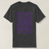 Modular synthesizer eurorack synth  (3) t-shirt (Design voorkant)