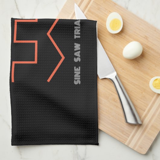 Modular Synthesizer Waveform Synthalog Theedoek (Quarter Fold)