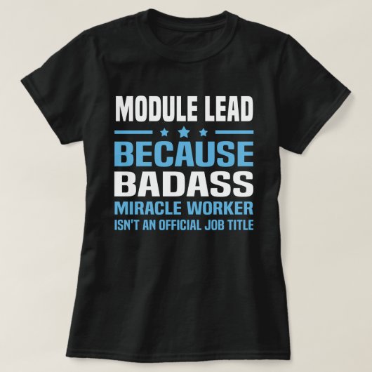 Moduleleiding T-shirt (Design voorkant)