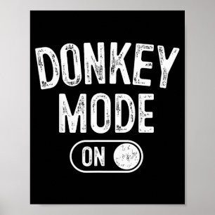 Modus Aan Kostuum Grappige Boeren Cadeau Falm Dier Poster