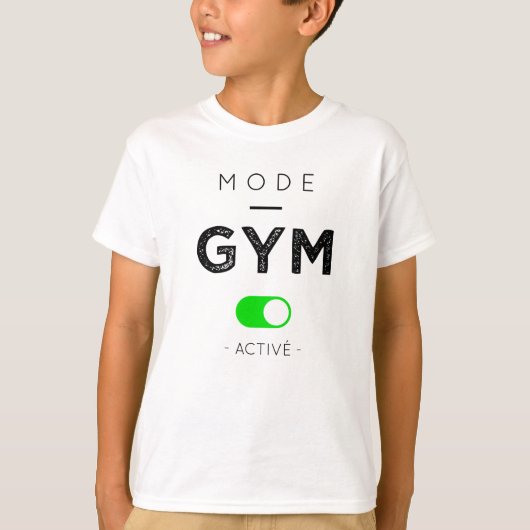 Modus actief gym t-shirt (Voorkant)