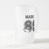 Modus Birthday Beer Mok Made in 89 Moderne Typogra (Voorkant rechts)