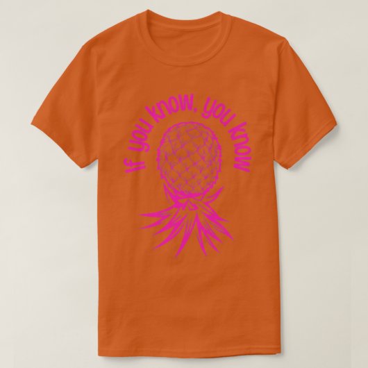 Modus bovenaan de ananascowinger Vanilla S T-shirt (Design voorkant)