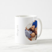 MODUS MAM: Altijd aan | Aangepaste foto Moederdag Koffiemok (Voorkant rechts)