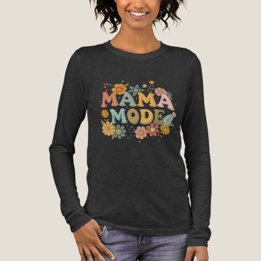 Modus mama Tri-Blend shirt (Voorkant)