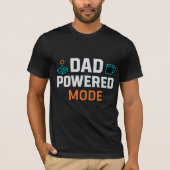 Modus op basis van vader | Gamer & Koffie Energie  T-shirt (Voorkant)