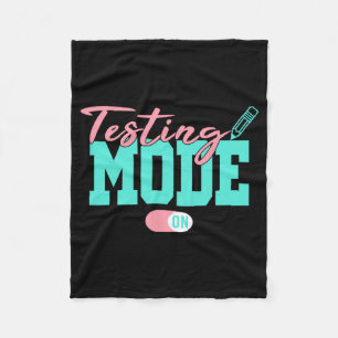 modus op de laatste dag van de schooltestdag leraa fleece deken