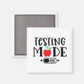 modus op de laatste dag van de schooltestdag leraa magneet (Voorkant / Achterkant)