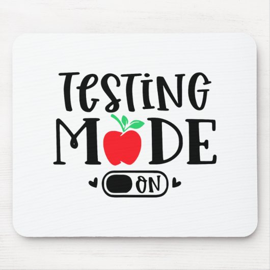 modus op de laatste dag van de schooltestdag leraa muismat (Voorkant)