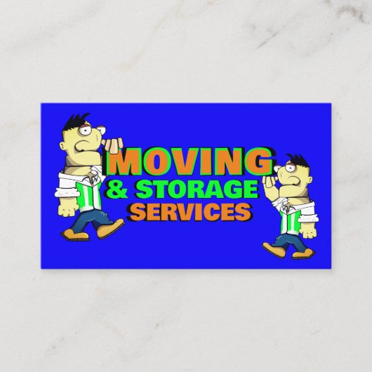 Modus & Storage Company Full Service Professional Visitekaartje (Voorkant)