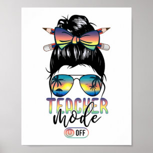 Modus Uit Shirt Einde Van Het Jaar Hallo Zomer Poster