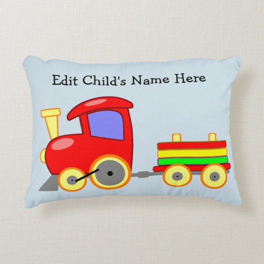 Modus van de Motor van het Rood van het kind geeft Accent Kussen (Voorkant)