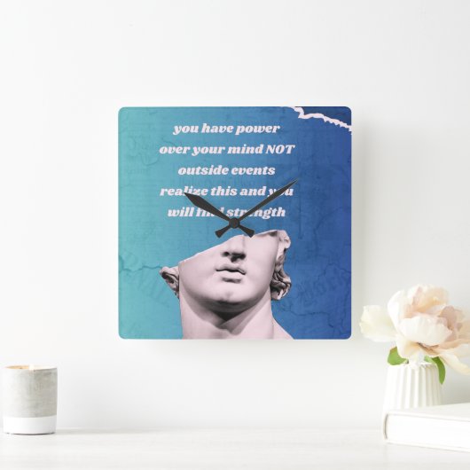 Modus Vierkante Klok (Huis)