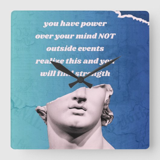 Modus Vierkante Klok (Voorkant)