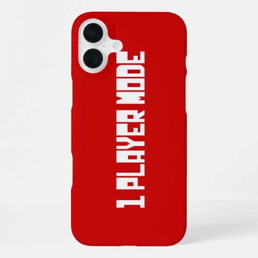Modus voor één speler iPhone hoesje (Achterkant)