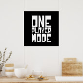 MODUS VOOR ÉÉN SPELER POSTER (Keuken)