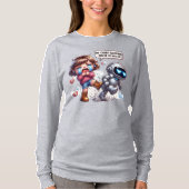 Moe 萌え mijn vriend van de chatbot heeft het uitgem t-shirt (Voorkant)