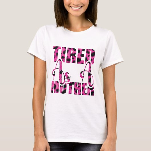 Moe als een Moeder - Moederdag T-shirt (Voorkant)