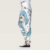 Moe Anime Waterman Sterrenbeeld Leggings (Links)