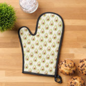 Moe Avocado Patroon Grappige Keuken Ovenwant (Top down)