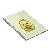 Moe Avocado Spiral Notebook Notitieboek (Rechterzijde)