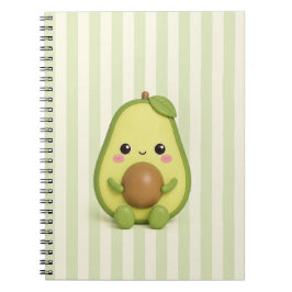 Moe Avocado Spiral Notebook Notitieboek