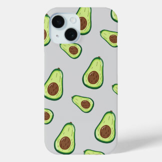 Moe Avocado Telefoonhoesje – Esthetisch Groen Desi iPhone 15 Case