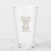 Moe baby koala drinkglas glas (Achterkant)