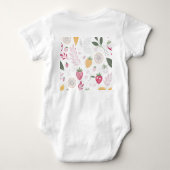 “Moe Babypak met Bloemen” Romper (Achterkant)