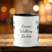 Moe boxerhond in cadeaudoosje Oma's wandelmaatje Mok