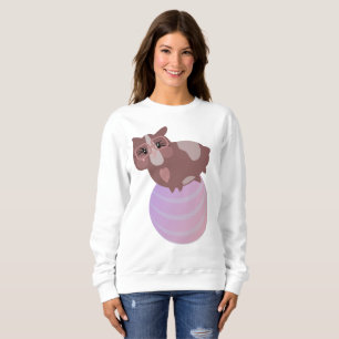 Moe Cavia Fitness Thema Illustratie Trui