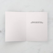 Moe Chatbot Love Male Vrouw Robot Anime Christmas Feestdagen Kaart (Binnen)