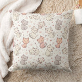 Moe Chibi Kat Patroon - Kinderen Kawaii Kitten Ont Kussen (Deken)